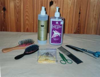 Grooming kits for shih tzus