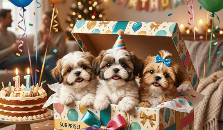 The Best Birthday Gift Ever – Shih Tzu Puppies!