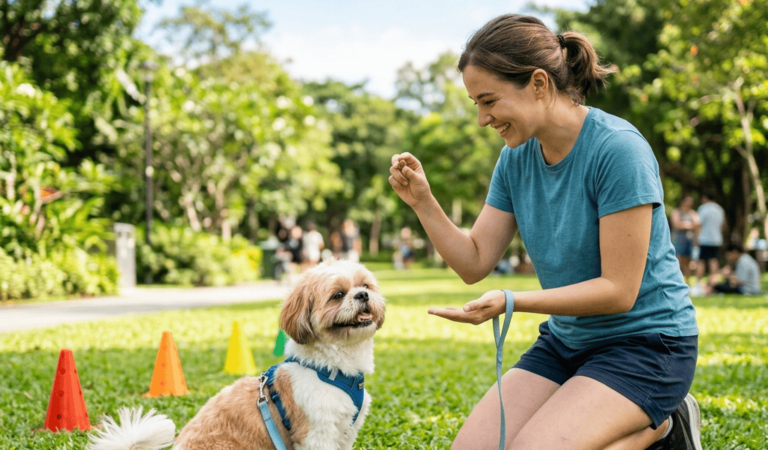 Training Tips – Shih Tzu Shows Off For Treats