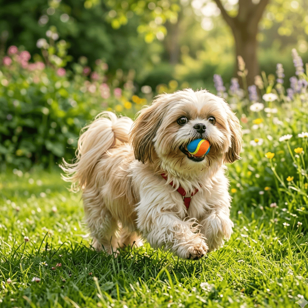 Bambi the Shih Tzu Loves to Fetch Always a Puppy (1)