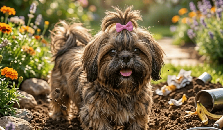 Brindle Shih Tzu