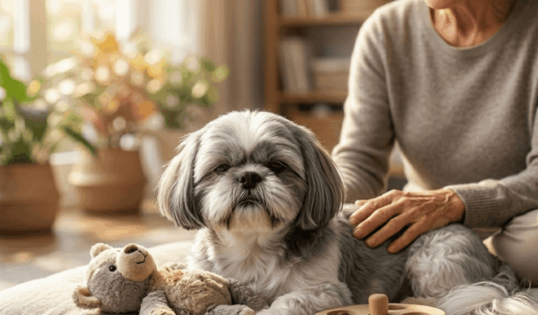 Shih tzu – Furry babies having Oatmeal