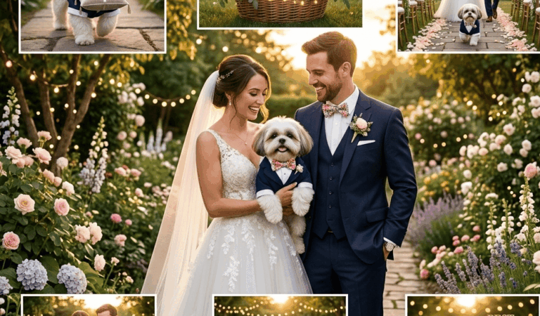 10 Best Ways to Include Your Shih Tzu on Your Wedding Day
