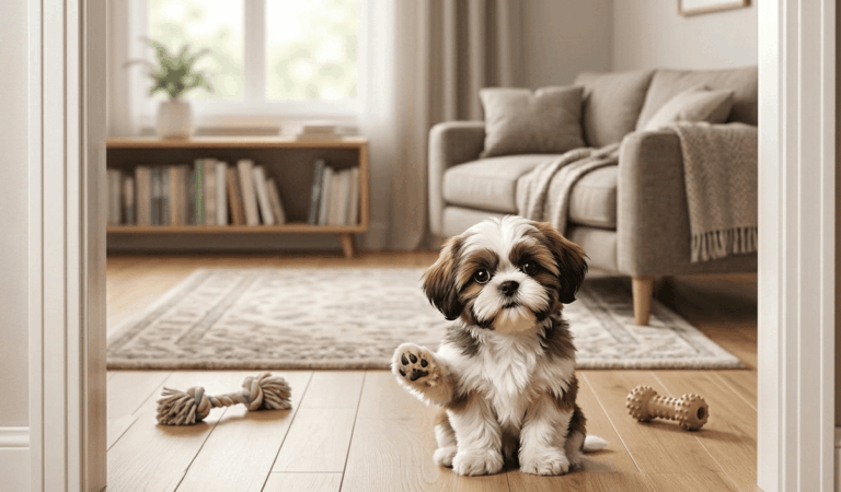Shih Tzu Staring At The Camera Is The Cutest Thing To See