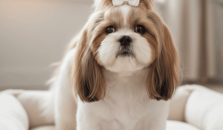 Shihtzu Puppy’s First Time going Outside